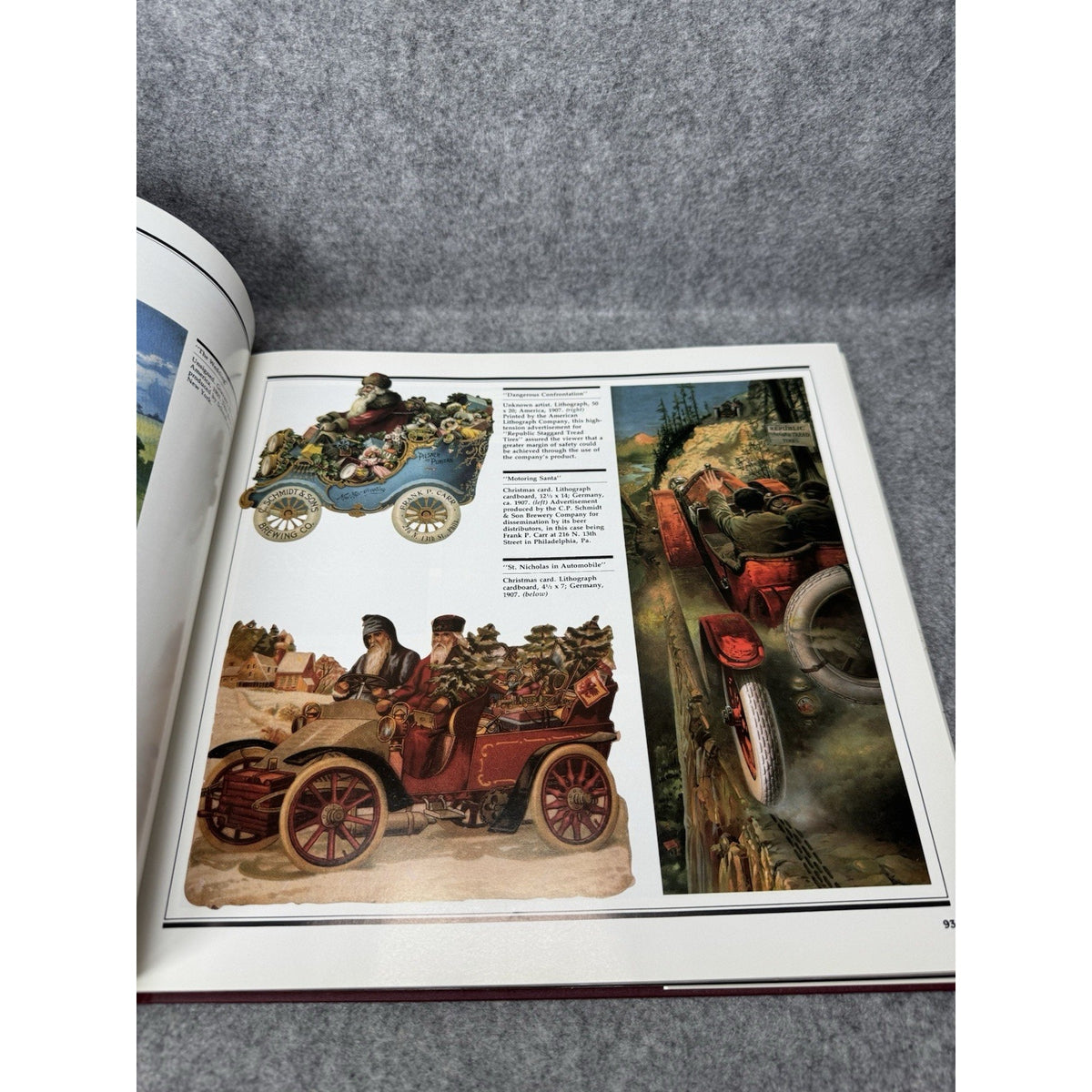 1990 The Motor Car in Art John J Zolomij Signed Automotive Art Hardcover DJ