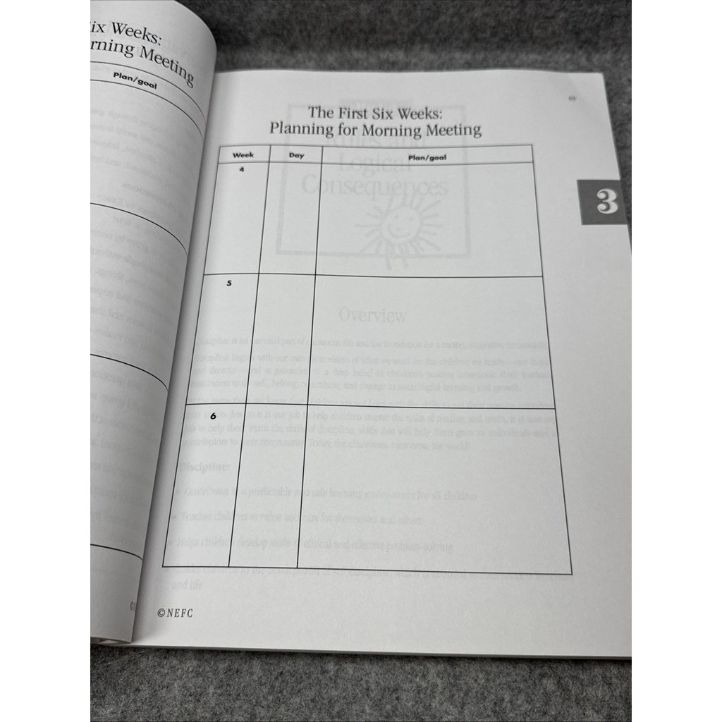RESPONSIVE CLASSROOM Level I Workbook