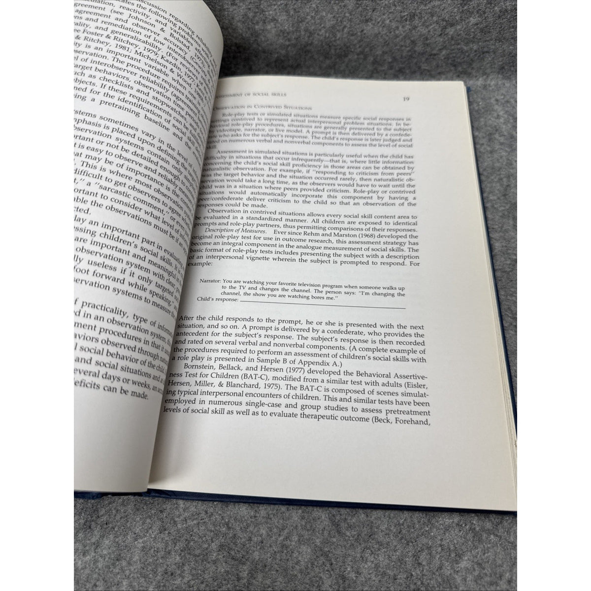 Social Skills Assessment and Training with Children: An Empirically Based Handbo