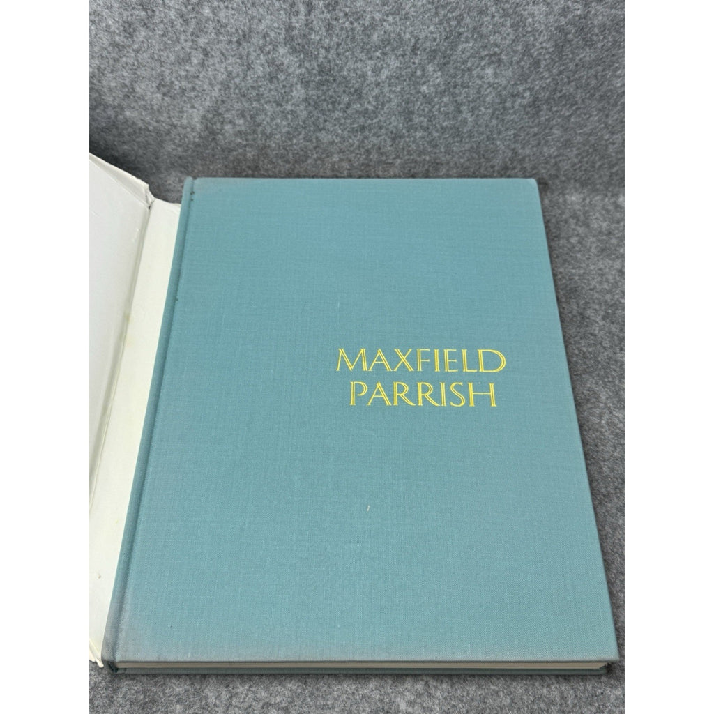 1975 Maxfield Parrish Coy Ludwig Illustrated Art Book Hardcover Dust Jacket