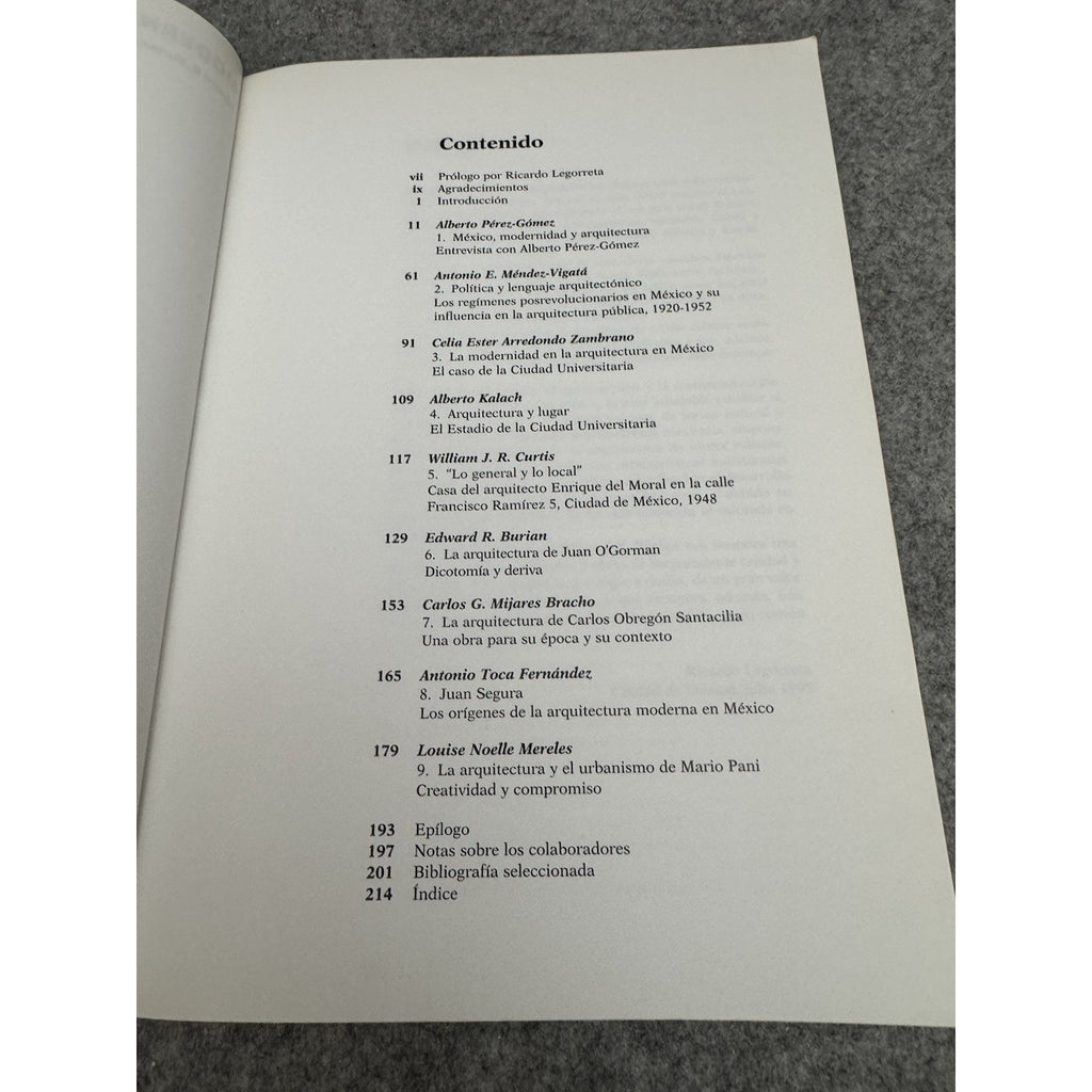 Modernidad y Arquitectura en Mexico Edward R Burian 1998 Spanish PB