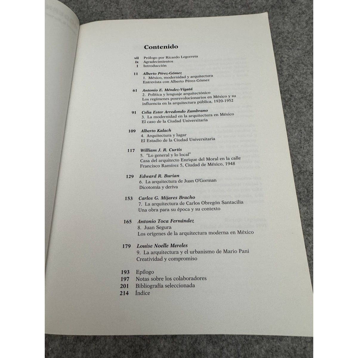 Modernidad y Arquitectura en Mexico Edward R Burian 1998 Spanish PB