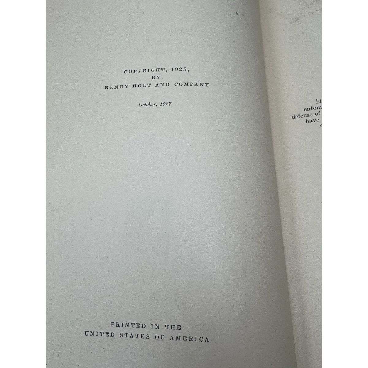 1927 Manual of Injurious Insects Glenn W Herrick Illustrated Entomology HC