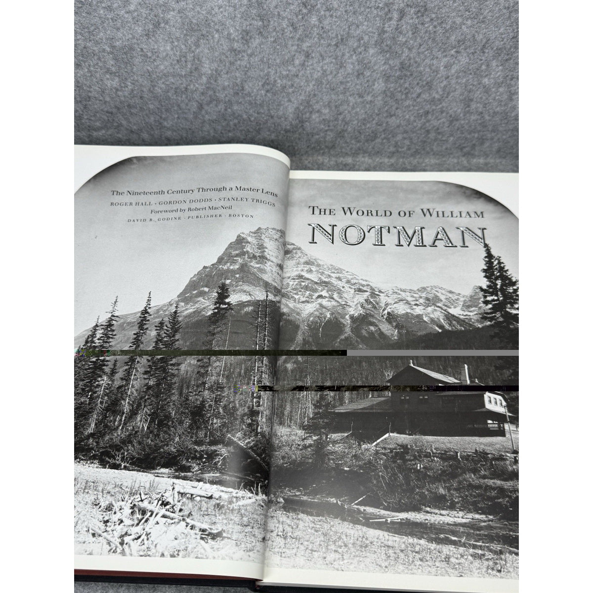 The World of William Notman 1993 First Edition Hardcover Photography Canada