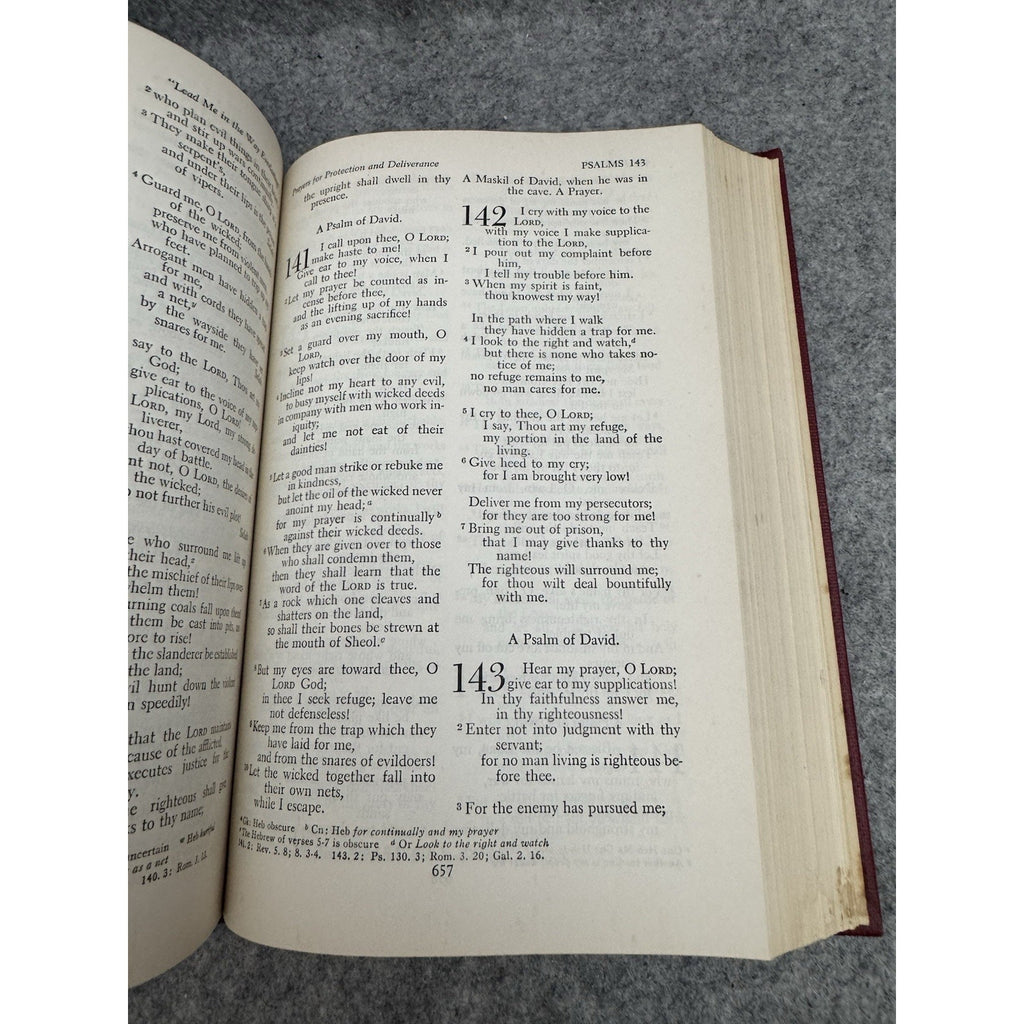 1953 Holy Bible Revised Standard Version RSV Thomas Nelson Hardcover