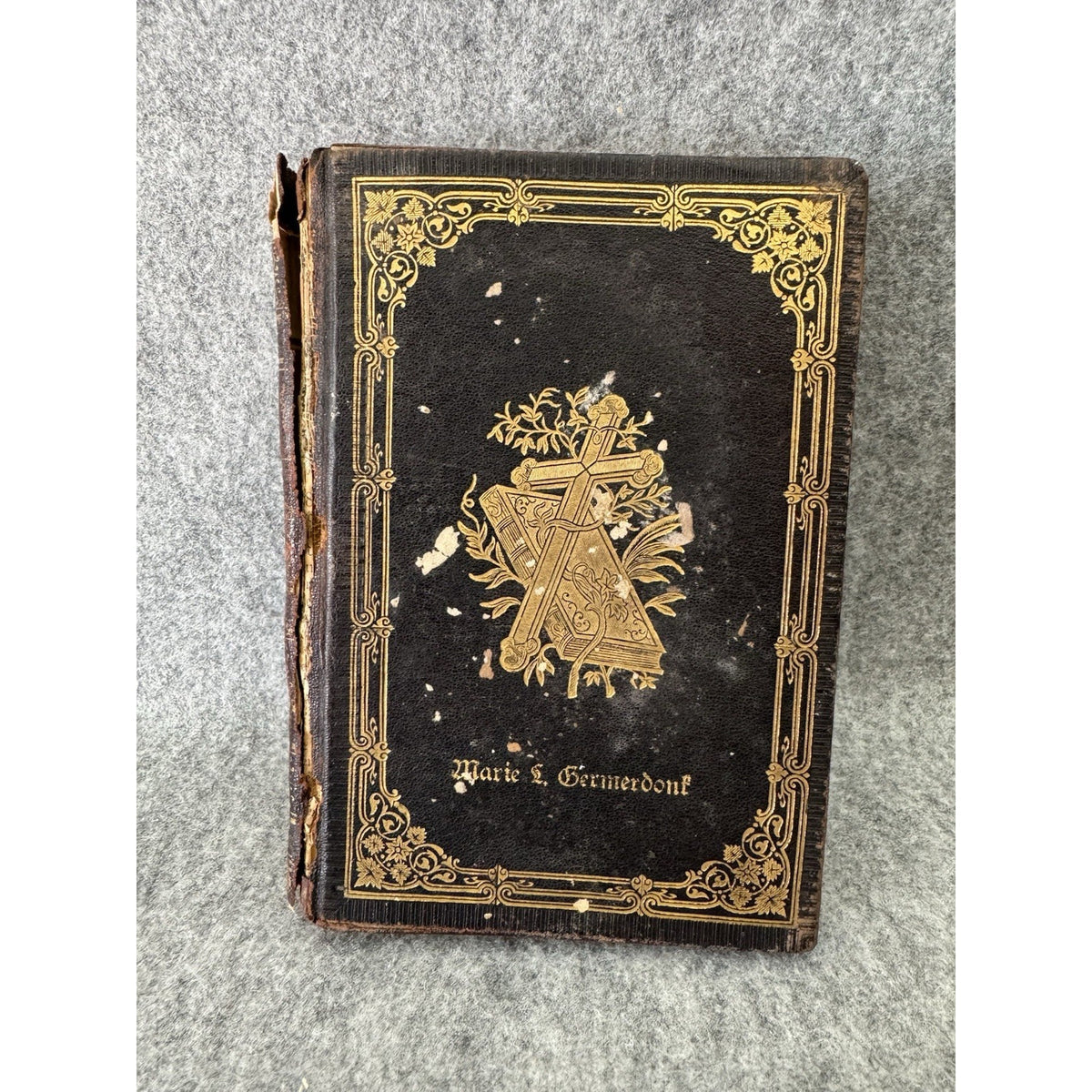 1895 Lutherisches Gesangbuch German Hymnal Concordia St. Louis Antique Religious