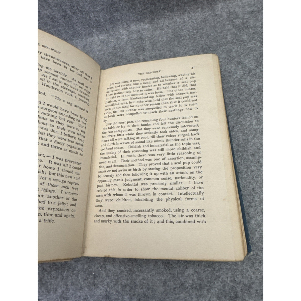 The Sea-Wolf By Jack London First Edition First Printing Macmillan October 1904