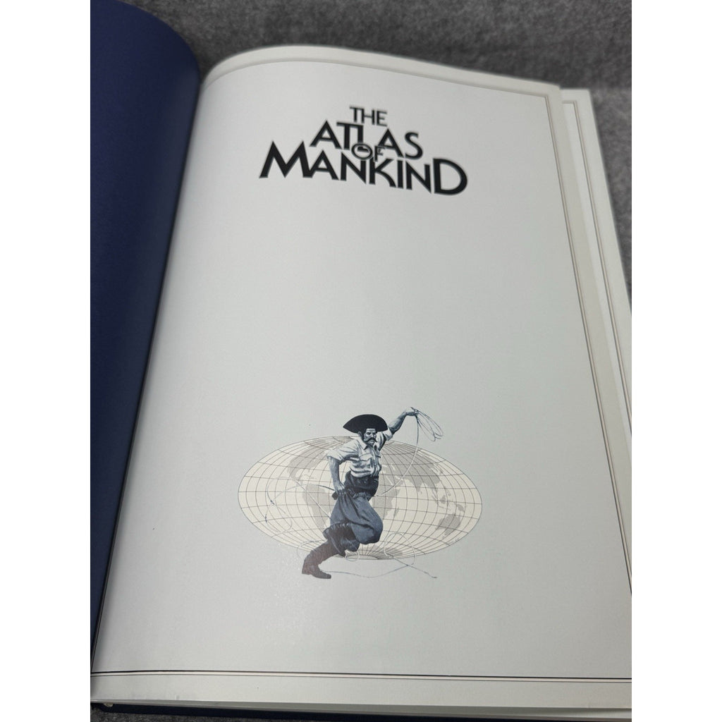The Atlas of Mankind 1982 Illustrated World Cultures Anthropology Hardcover