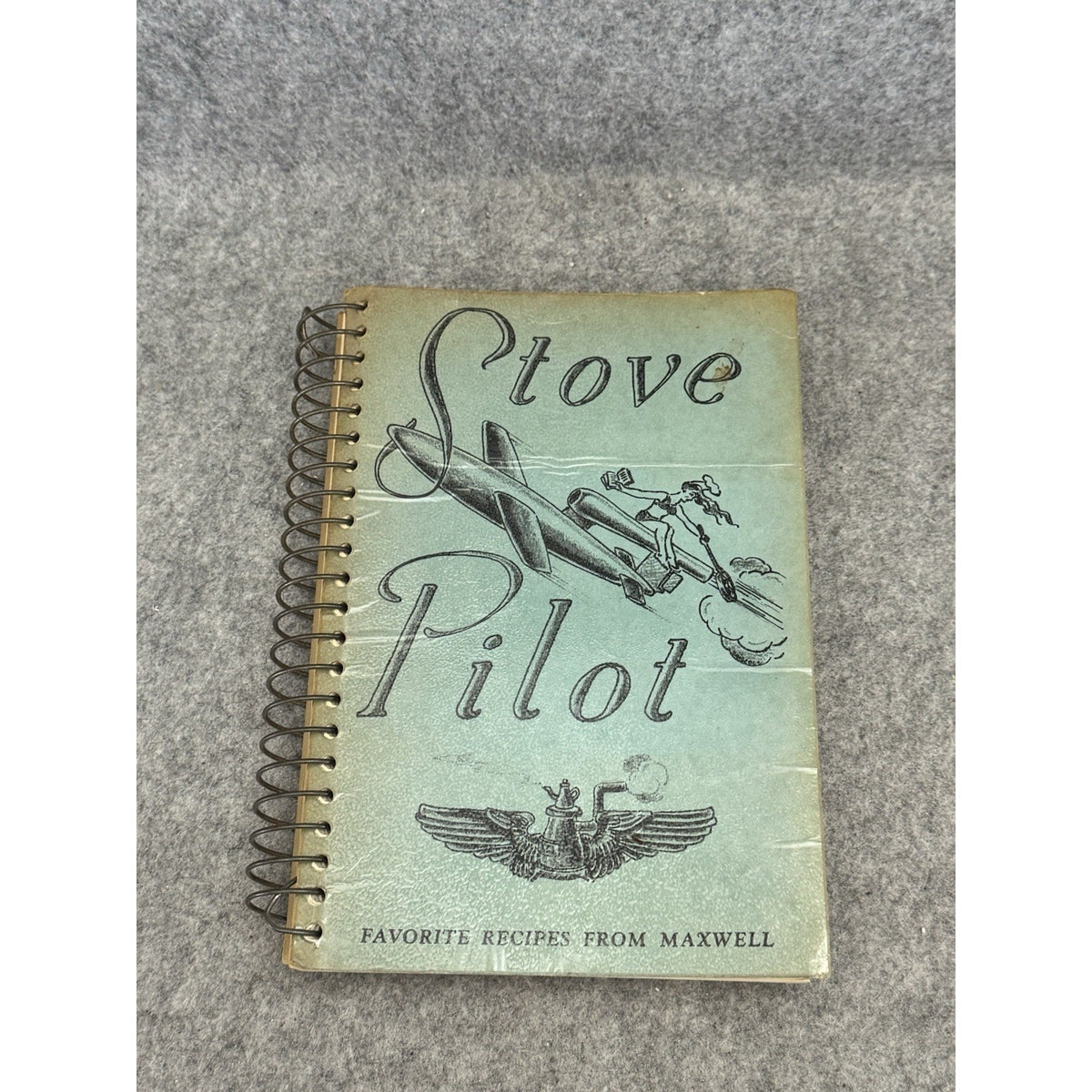 1961 Stove Pilot Maxwell Air Force Base Women’s Club Cookbook Alabama