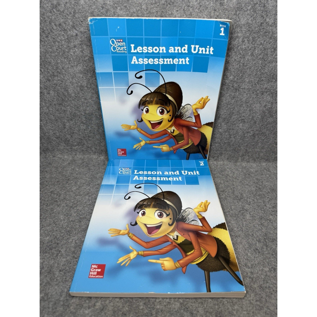 SRA Open Court Reading Grade 3 Lesson and Unit Assessment Books 1 & 2 2016