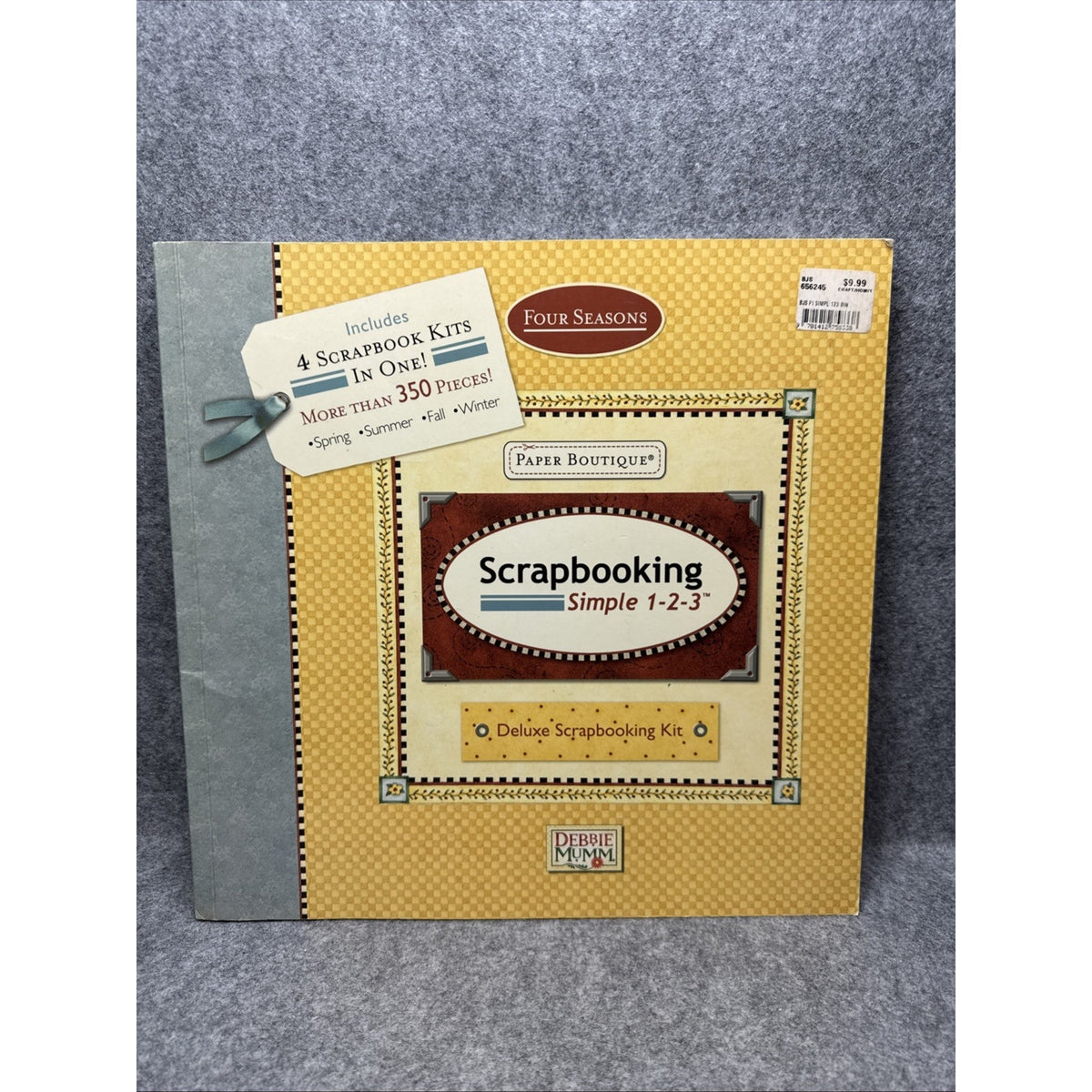 Debbie Mumm's Deluxe Scrapbooking Kit “Four Seasons” Paper & Embellishments