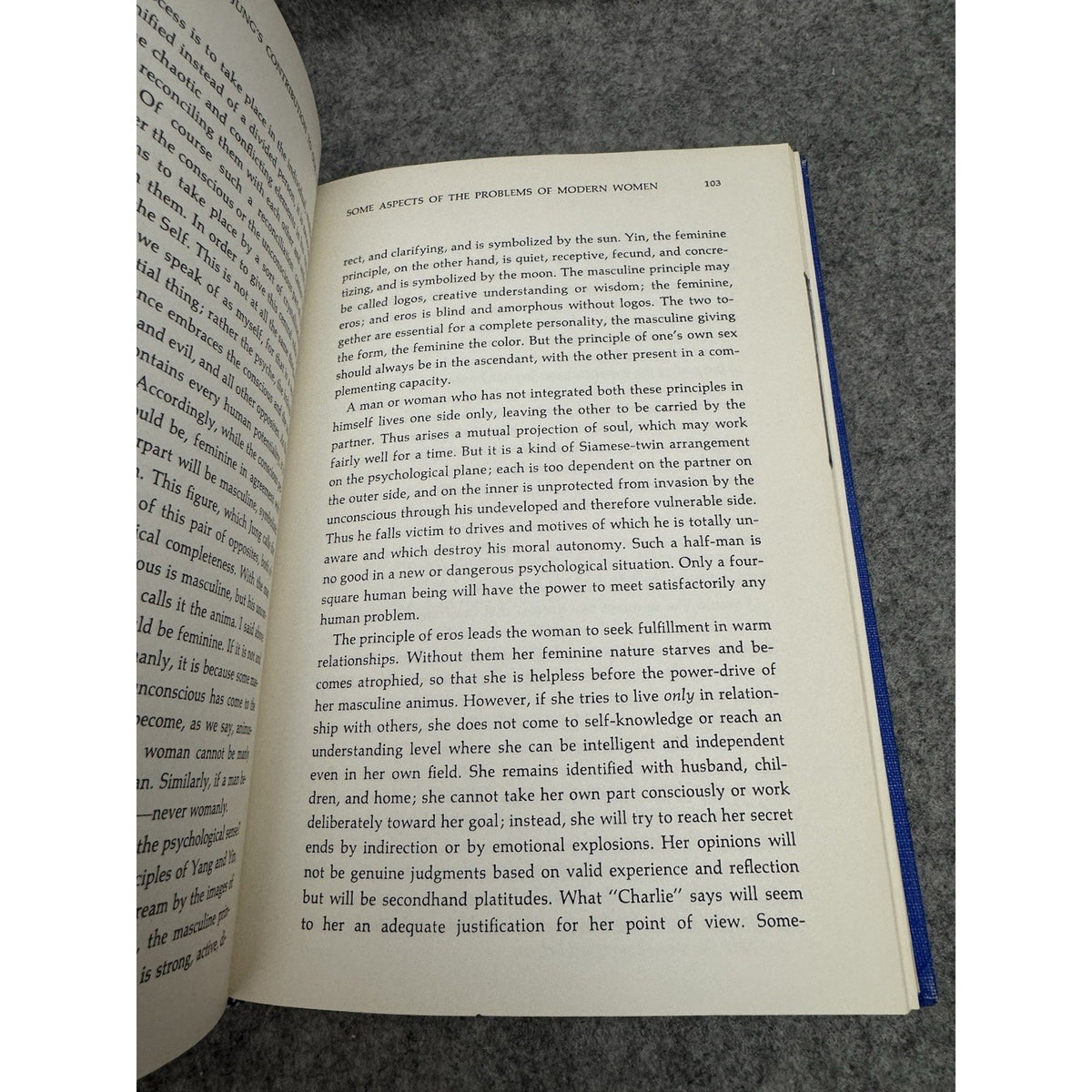 Jung’s Contribution to Our Time Eleanor Bertine 1967 HC C.G. Jung Foundation