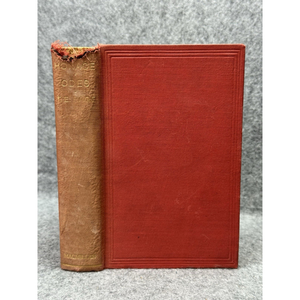 Horace Odes & Epodes Latin T.E. Page 1959 Macmillan Classical Poetry HC