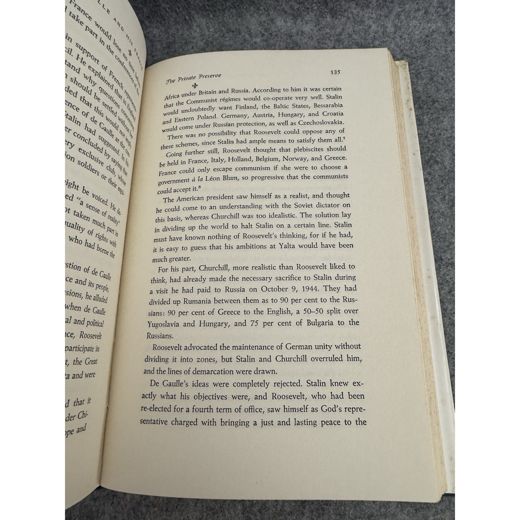 1968 De Gaulle And His France Jacques De Launay HC DJ Political History