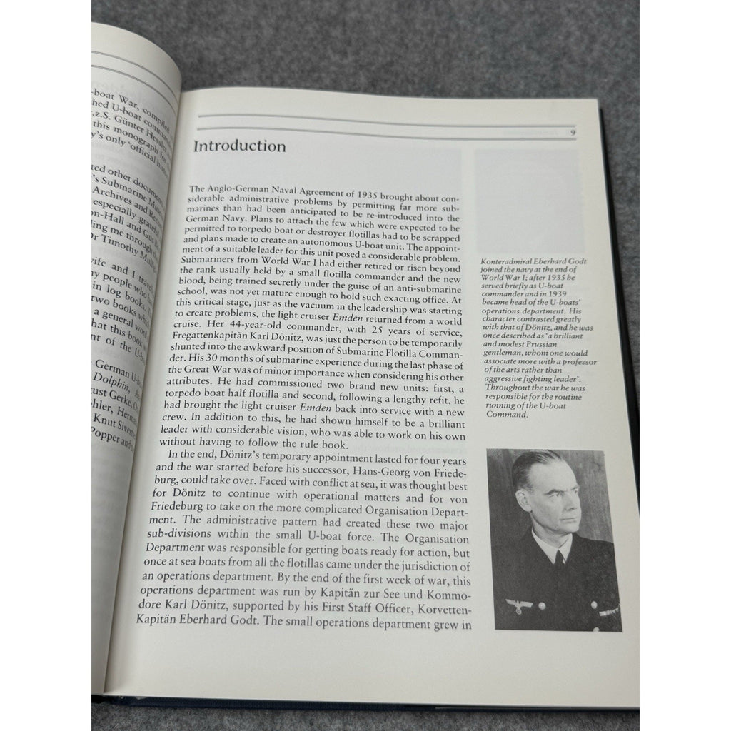 WWII U-Boat Command Signed U-505 Hans Goebeler Ernst Schmidt 1st Edition
