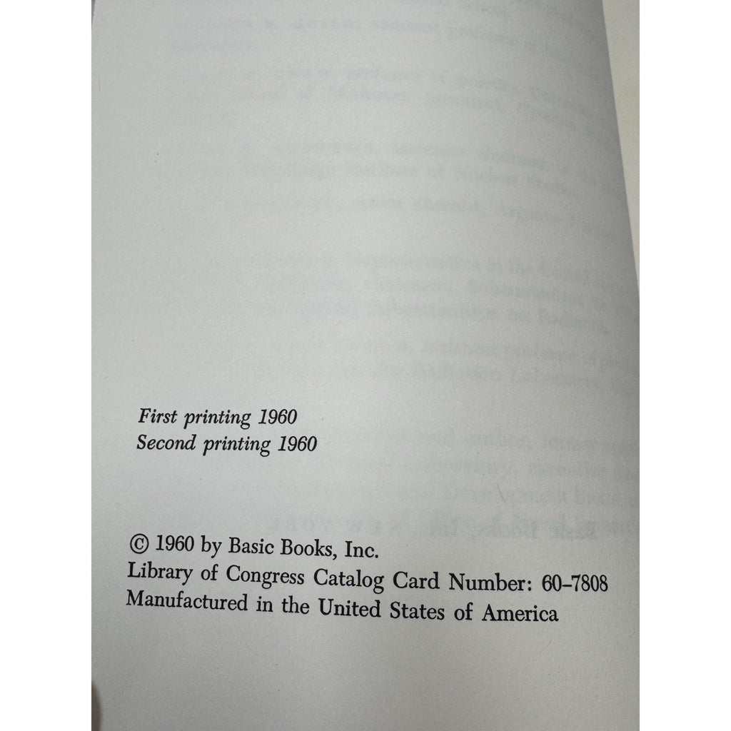 Fallout Strontium 90 & Survival John M Fowler HC DJ 1960 Cold War