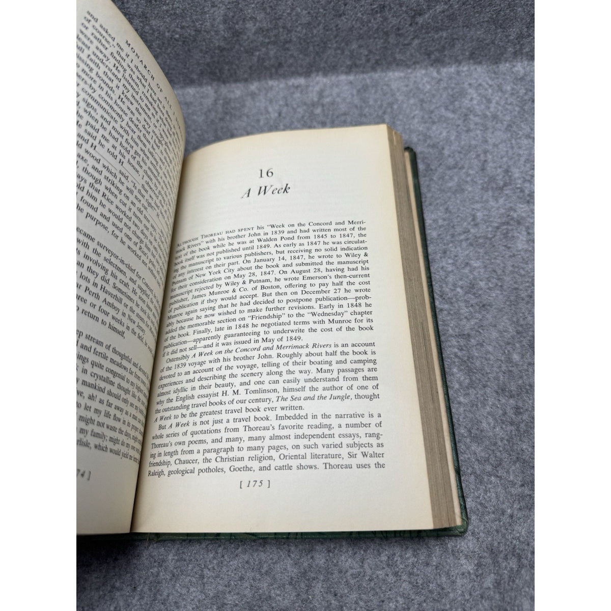 1962 A Thoreau Profile Meltzer Harding 1st Edition Henry David Thoreau