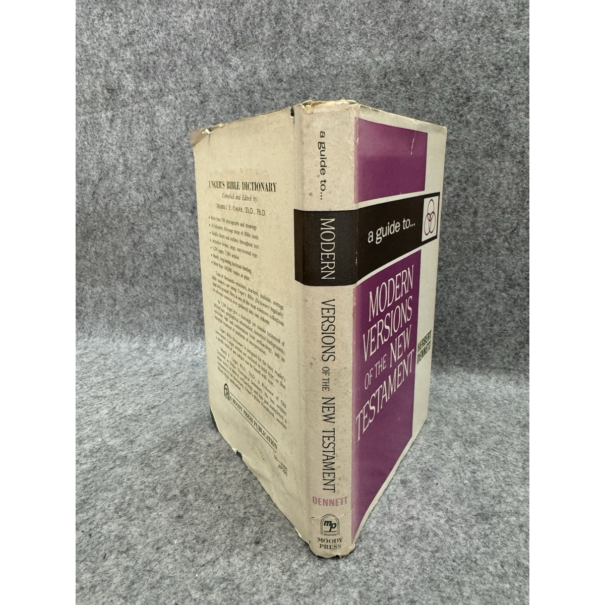 A Guide to Modern Versions of the New Testament by Herbert Dennett 1st Ed VG HC