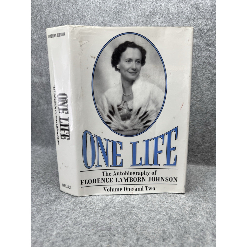 Signed One Life Florence Lamborn Johnson 1st Printing WWII Korea Memoir