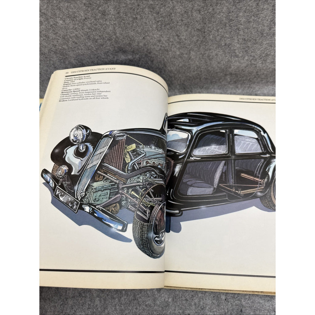 The Anatomy of the Car by Daniels, J. Vintage Hardcover 1988