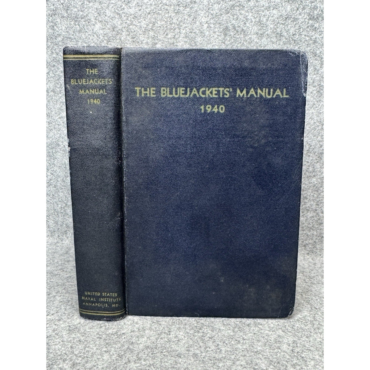 1940 The Bluejackets’ Manual US Navy 10th Edition WWII Illustrated Naval History