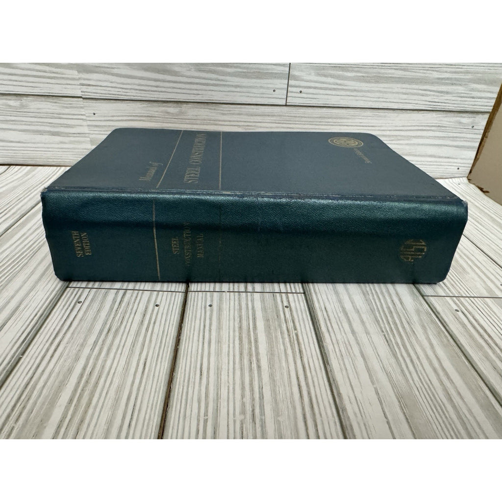 Manual of Steel Construction 7th Ed AISC 1970 Hardcover Engineering