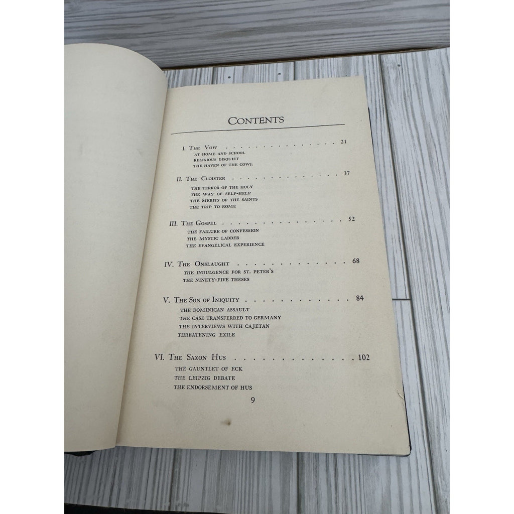Here I Stand Life of Martin Luther Roland Bainton 1950 HC