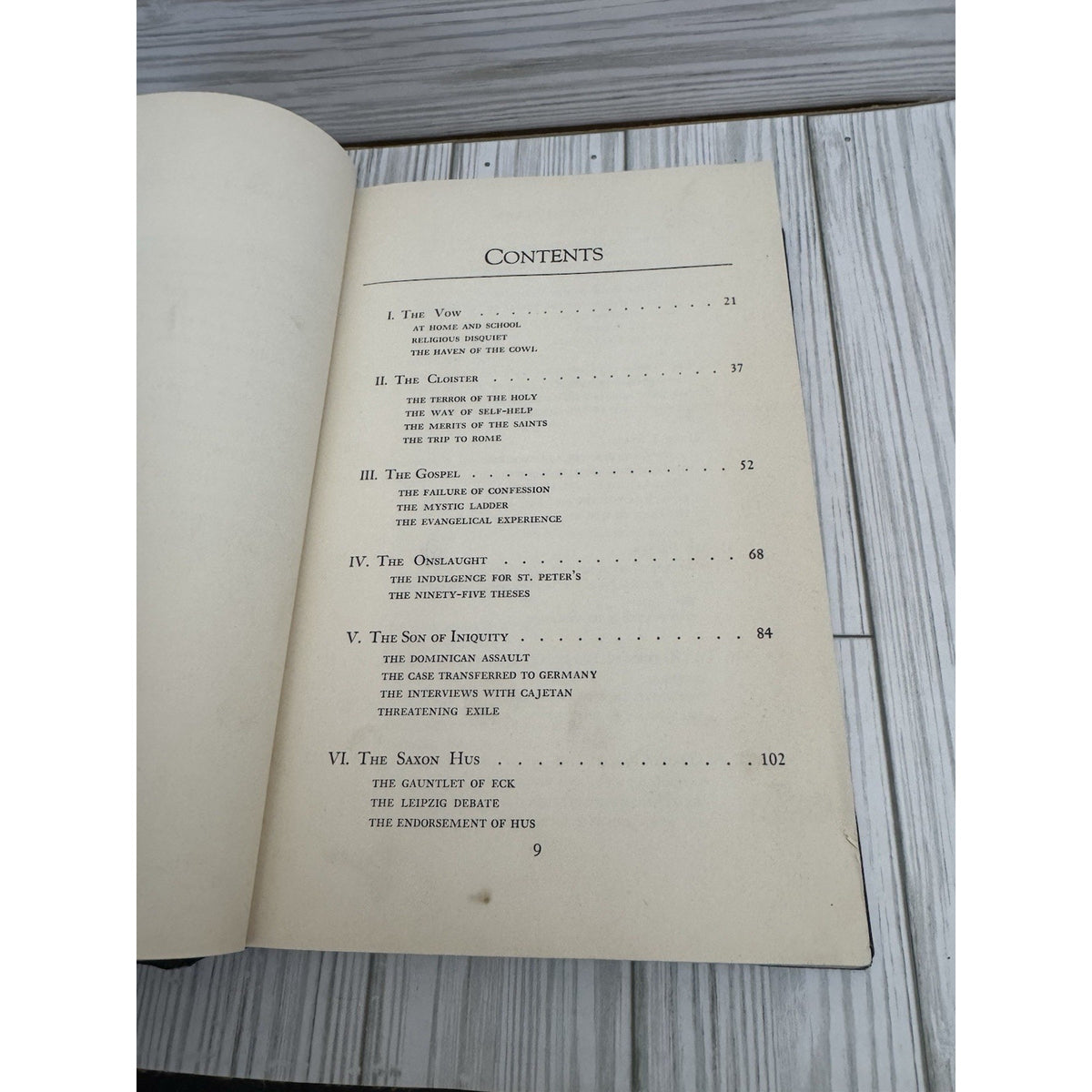 Here I Stand Life of Martin Luther Roland Bainton 1950 HC