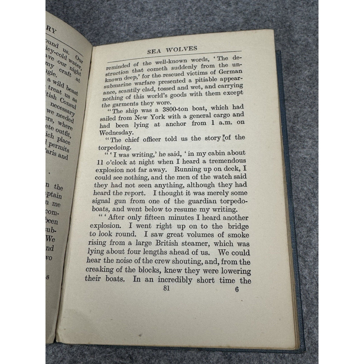 U-Boat Devilry Charles Bateman 1918 1st Ed WWI Submarine Survivor Accounts