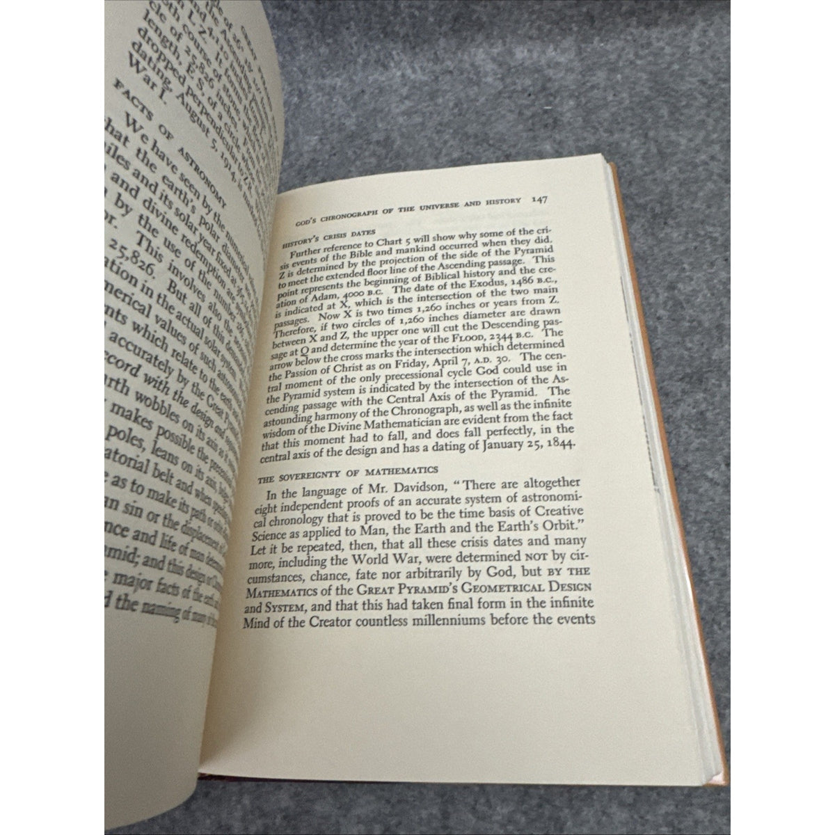 1960 Great Pyramid Proof of God by George R. Riffert HC/DJ