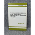 NCRP Report 104 Relative Biological Effectiveness Radiation Radiobiology