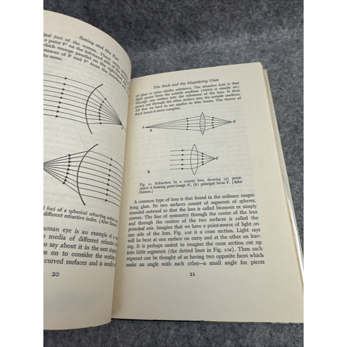 Seeing and the Eye: Introduction to Vision 1969 1st Ed HCDJ Begbie
