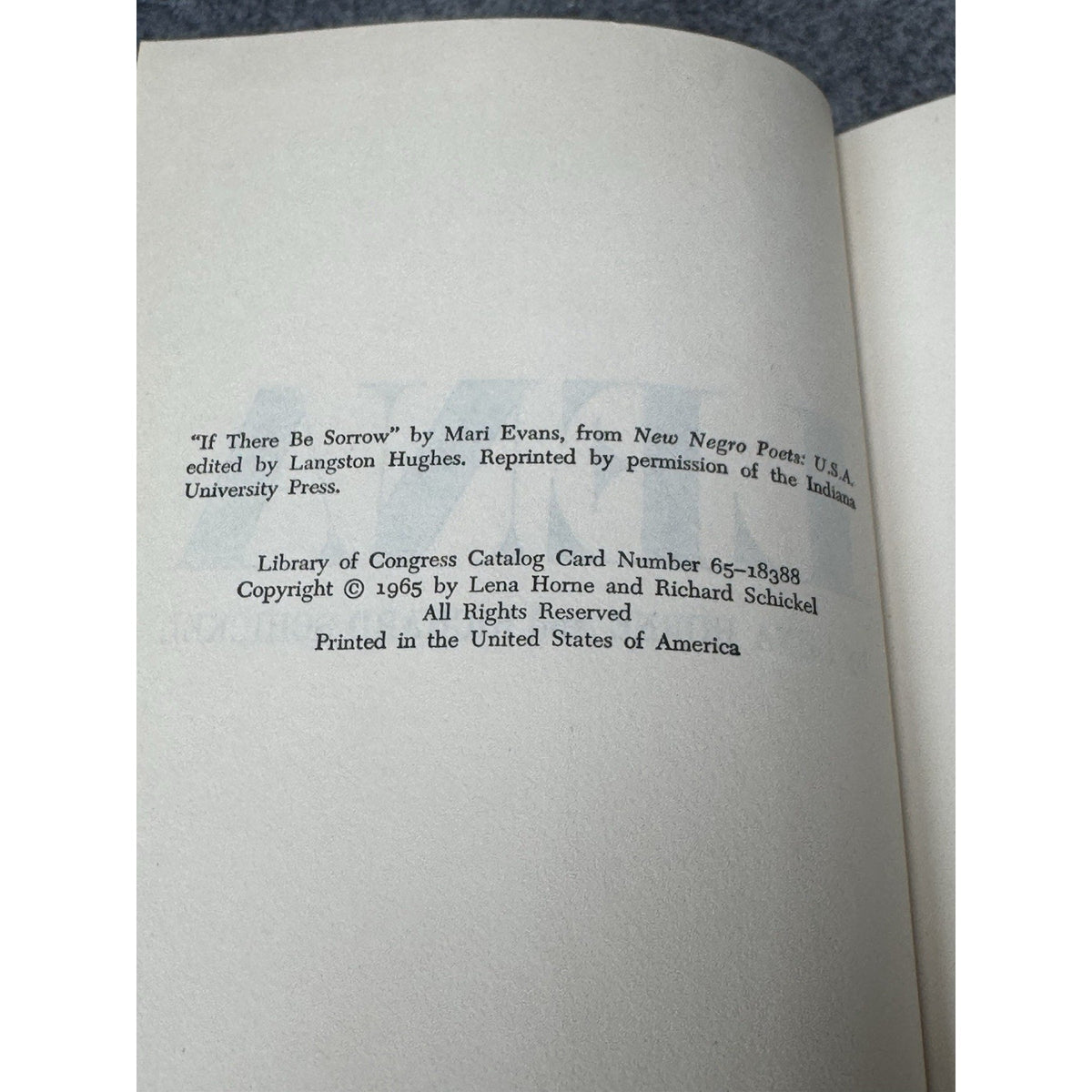 Lena Horne Autobiography Richard Schickel Vintage Hardcover Dust Jacket