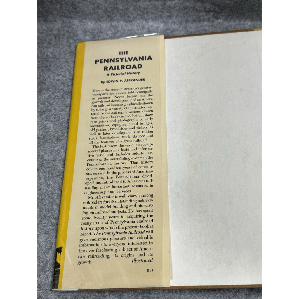 1967 The Pennsylvania Railroad A Pictorial History Edwin P Alexander HC DJ