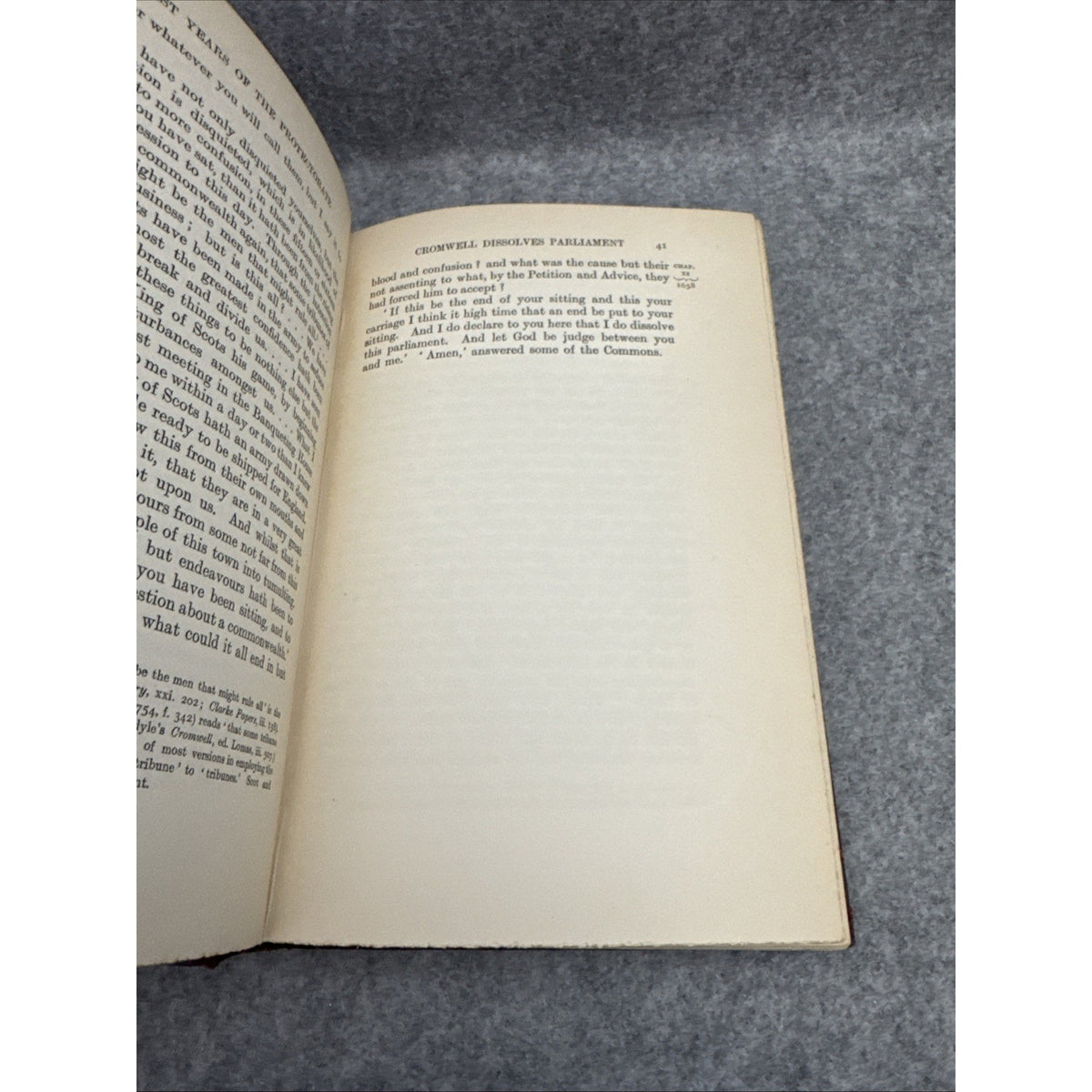 The last years of the protectorate C. H. FIRTH vol 2 1657-1658 year 1909 HC
