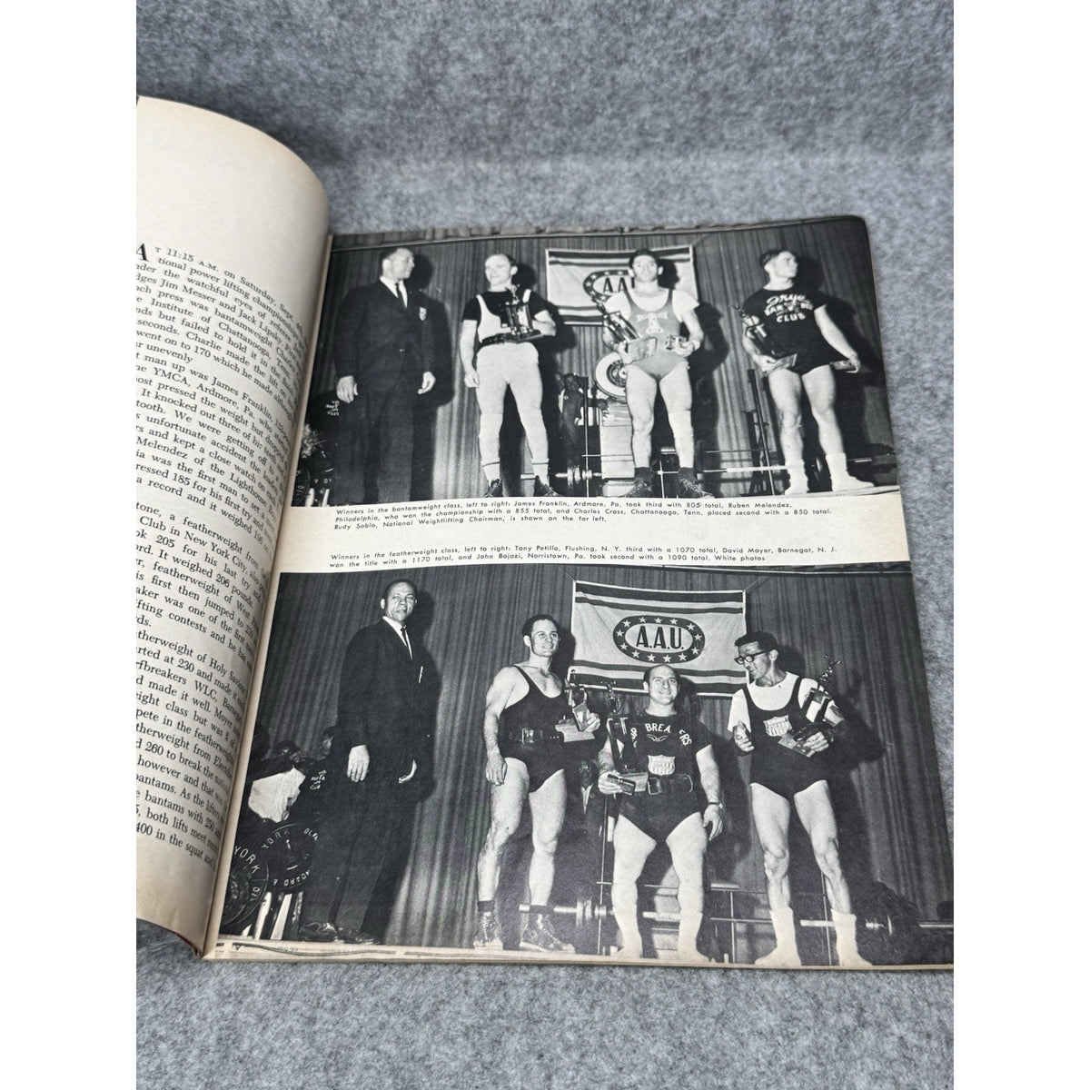 Muscular Development December 1965 John Corvello Bodybuilding Magazine