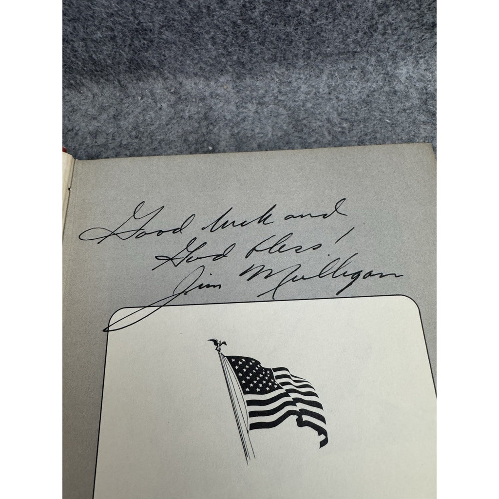 1981 The Hanoi Commitment James A Mulligan Signed Vietnam POW Memoir HC