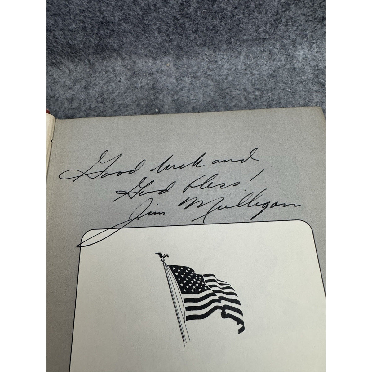 1981 The Hanoi Commitment James A Mulligan Signed Vietnam POW Memoir HC