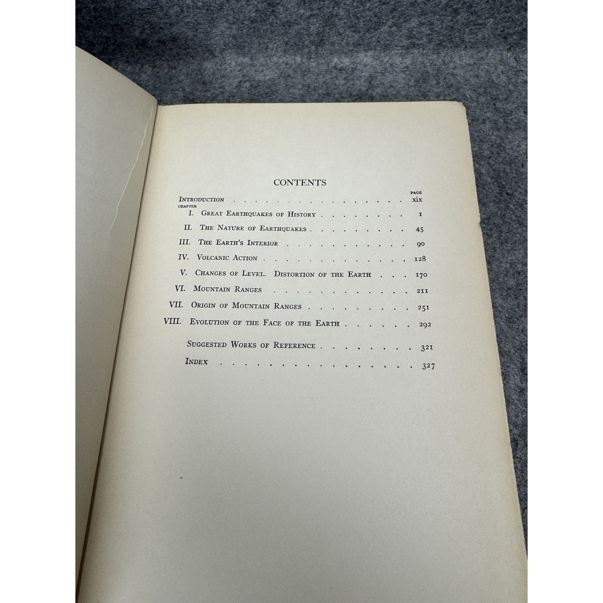 1926 Our Mobile Earth Reginald Daly First Edition Illustrated Geology Volcanoes