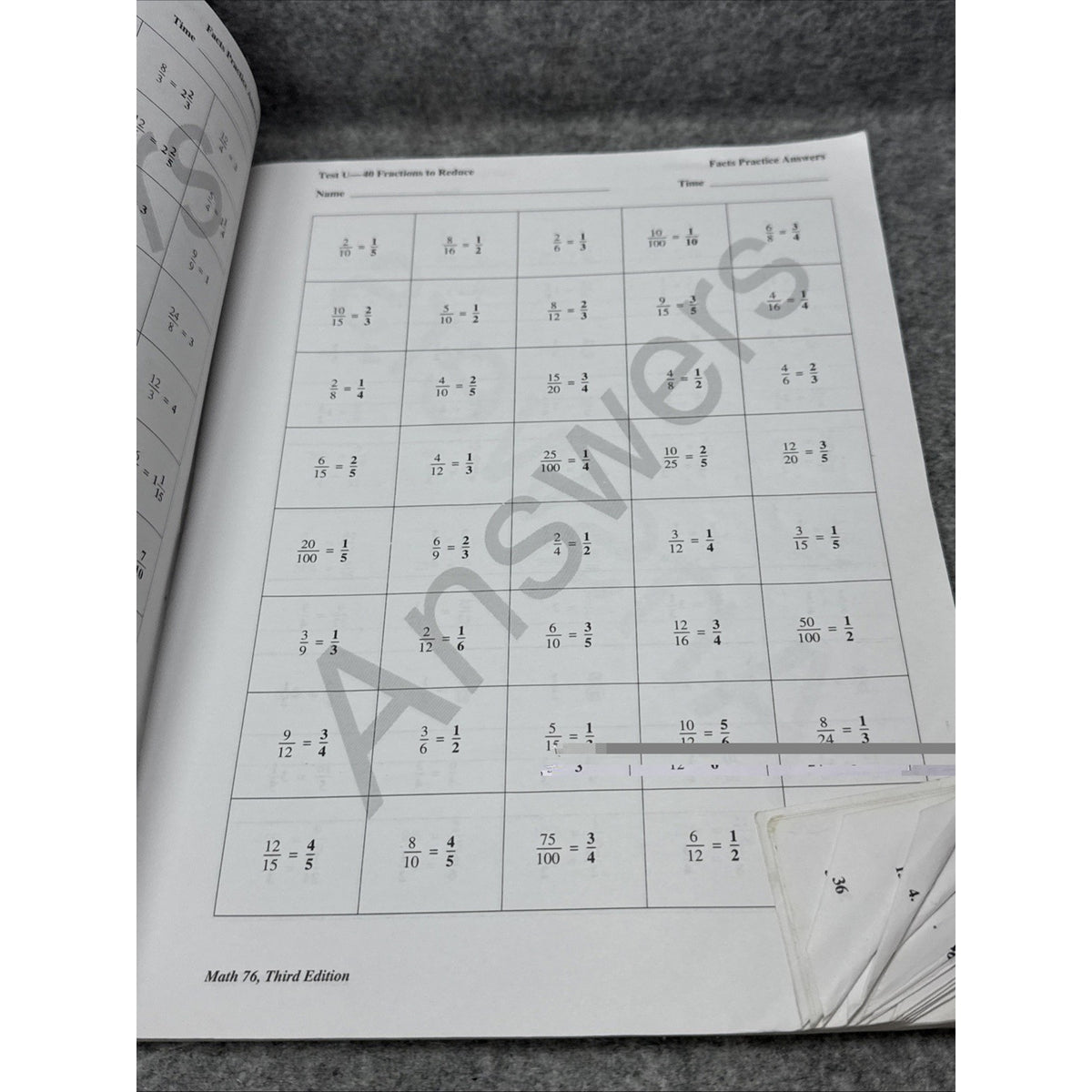 Math 76 Home Study by Stephen Hake and John Saxon (2001, Trade Paperback)