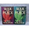 2024 War and Peace Leo Tolstoy Volumes 1 & 2 Two-Book Paperback Set