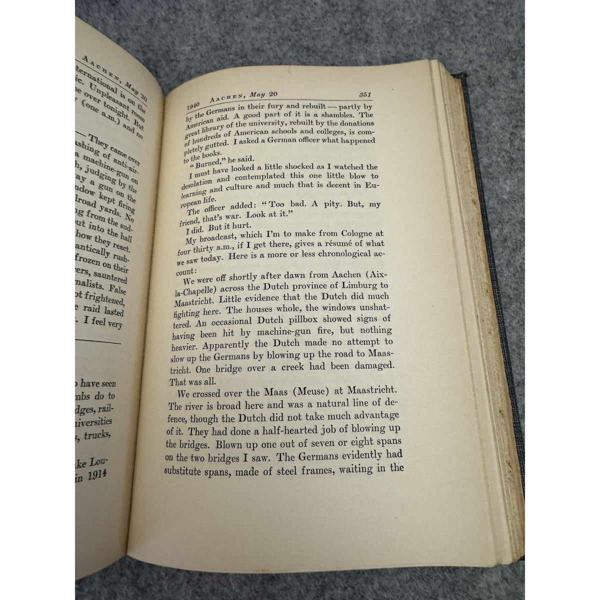 1941 Berlin Diary William L Shirer First Edition HC WWII Nazi Germany Knopf