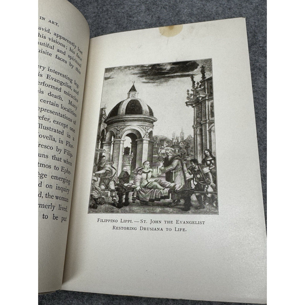1906 Saints in Art Clara Erskine Clement Illustrated Decorative Binding Gilt Top