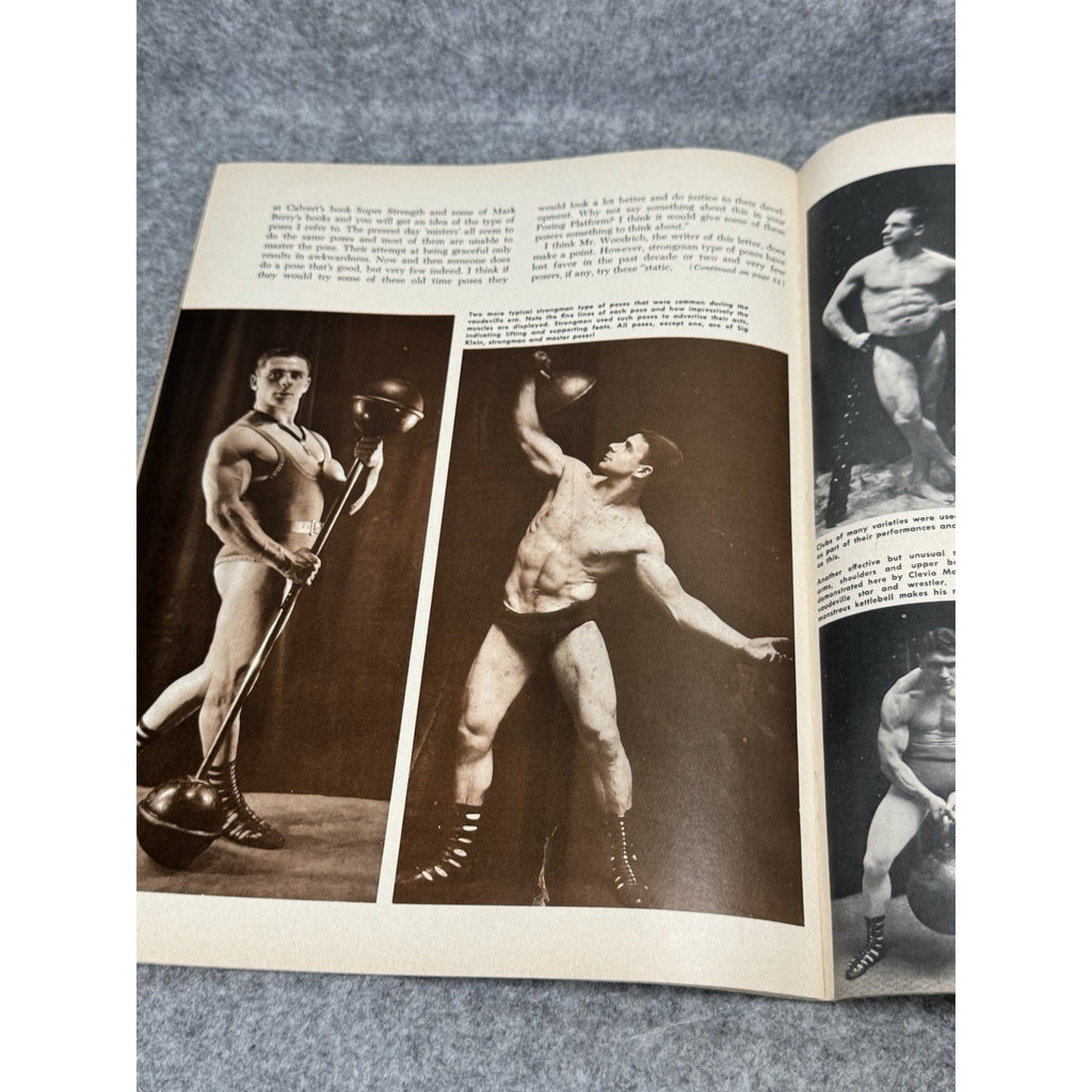 Muscular Development May 1966 Les Spendlove Elmo Santiago Bodybuilding Magazine