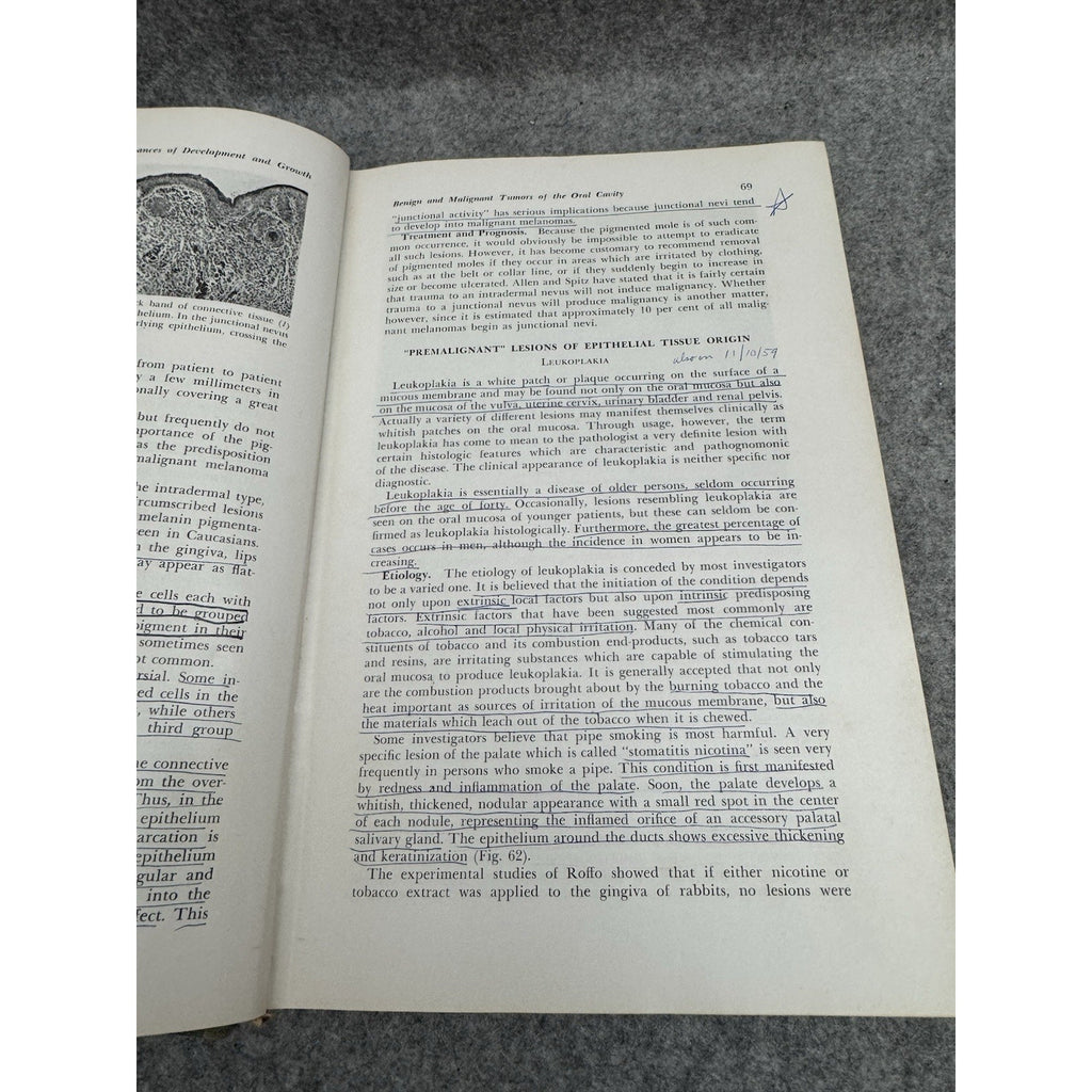 1958 A Textbook of Oral Pathology Shafer Hine Levy HC Illustrated Dentistry