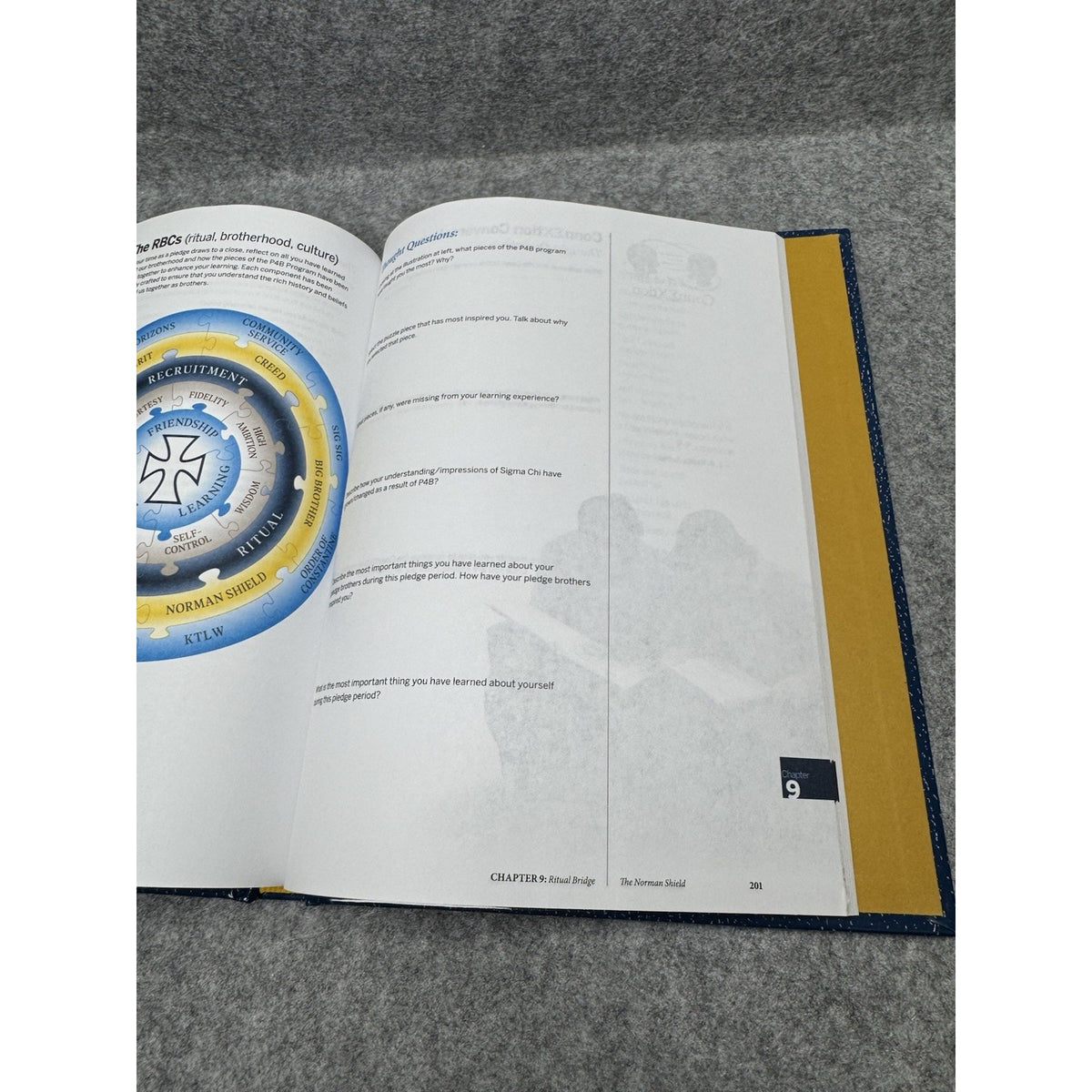 The Norman Shield 50th Edition 2023-2025 Sigma Chi Fraternity Hardcover