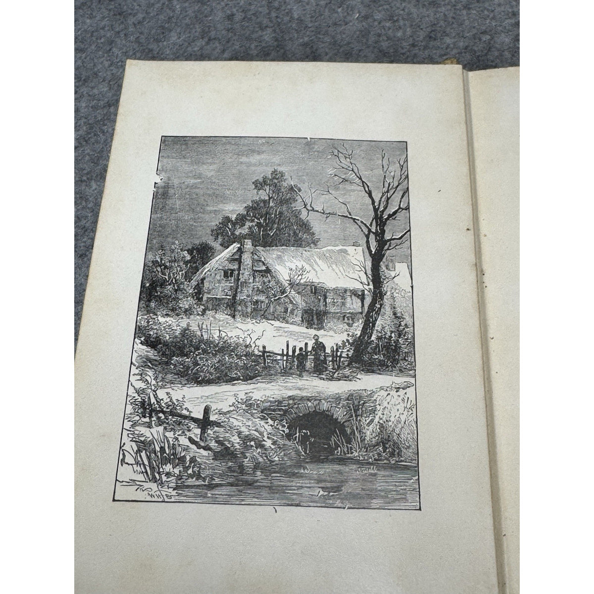 Familiar Quotations John Bartlett Antique Floral Hardcover Hurst Yellow Roses