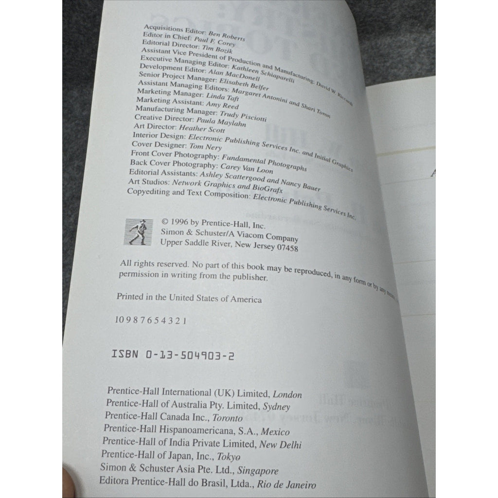 General Chemistry : Select Topic by Ralph H. Petrucci and John W. Hill (1996,...