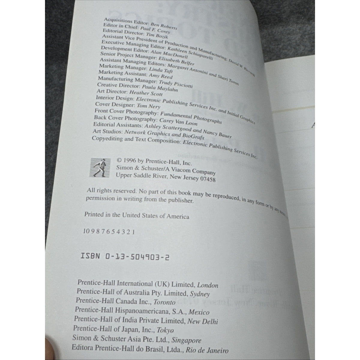 General Chemistry : Select Topic by Ralph H. Petrucci and John W. Hill (1996,...