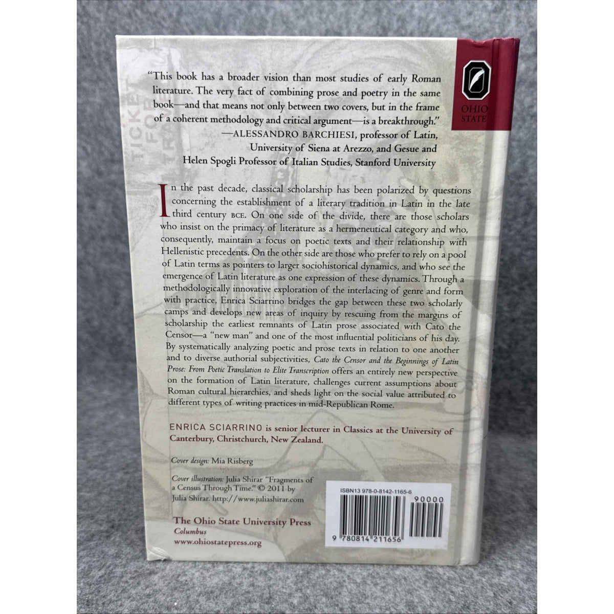 Cato the Censor and the Beginnings of Latin Prose : From Poetic Translation...